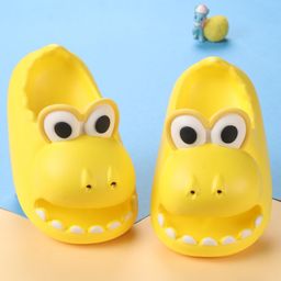 Oh! Pair Slip On Clogs with Crocodile Applique - Yellow-picture-21