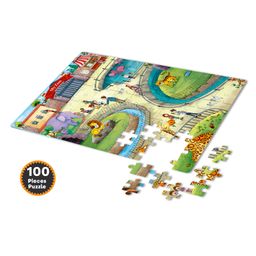 Popcorn Games & Puzzles My Zoo Jigsaw Puzzle Book - 100 Pieces image 2