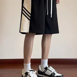 KPOP Men Typography Printed Shorts-image-55
