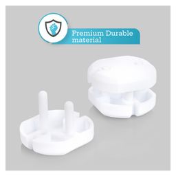 R for Rabbit Protector Socket Cover Guards Pack of 6 - White image 3