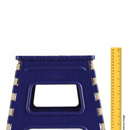fab n funky Non-Slip Folding Stool - Blue image 3