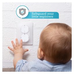 R for Rabbit Protector Socket Cover Guards Pack of 6 - White image 4