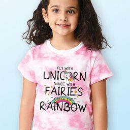 NUSYL Girls Printed T-shirt-picture-4