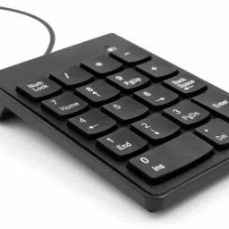 Ever Forever USB 2.0 Wired Numeric Keypad for Laptop Tablet Desktop Wired Number Pad image 2