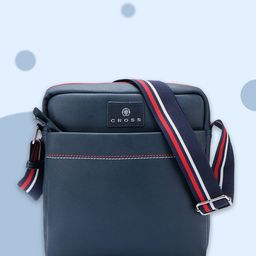 Cross Leather Structured Crossbody Bag-10