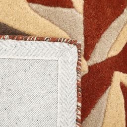 Presto Multicolored Printed Hand Tufted Wool Carpet image 4