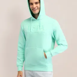 U.S. Polo Assn. Green Cotton Regular Fit Logo Sweatshirtsandhoodies-picture-21