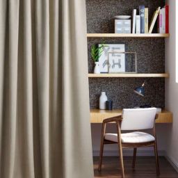 DDECOR Live Beautiful Beige Readymade 5 Ft. Window Curtain - Set of 1-picture-38