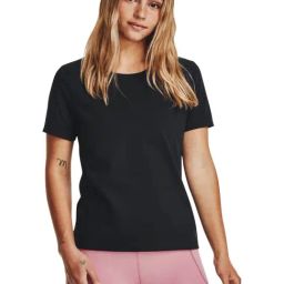 UNDER ARMOUR Black Slim Fit Sports T-Shirt-image-85