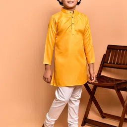 PRINTCULTR Boys Regular Kurta with Pyjamas image 3