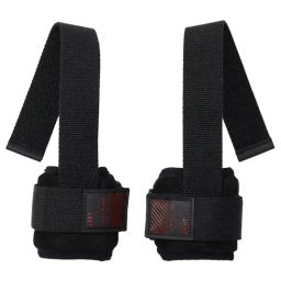Corength by Decathlon Weight Training Lifting Strap With Wrist Support - Black-image-4