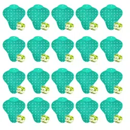 Zureni Urinal Pot Mat Anti-Splash Deodorizer Spatter Green Apple Fragrance For Bathroom and Restroom, ZU-USFS-020GR (Pack of20)-15