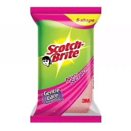 3M Scotch-Brite Pink Sponge Scrub Pad 10gm-image-85