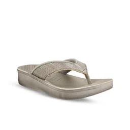 Aeroblu Women Textured Comfort Slip On Heels-38