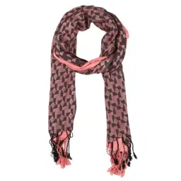 Aditi Wasan Pink Printed Stole-image-47