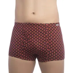 VIP Assorted Colour Cotton Regular Fit Printed Trunks (Pack Of 4)-18