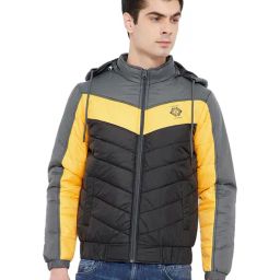 Duke Multicolor Colour Block Full Sleeves Hooded Jacket-image-23