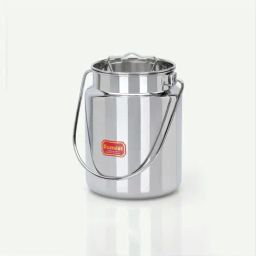 Sumeet Silver Stainless Steel Milk Can-14
