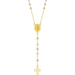 Joyalukkas 18k Yellow Gold Holy Rosary Chain Necklace-image-26
