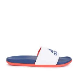 Adidas Men's Adilette CF Plus Logo White Slides-image-18