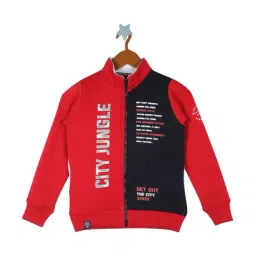 Monte Carlo Kids Red Graphic Print Sweatshirt-image-33
