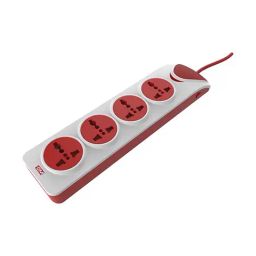 GM 3203 Quadro 4+1 Spike Guard with 2m Cord (White and Red)-image-69