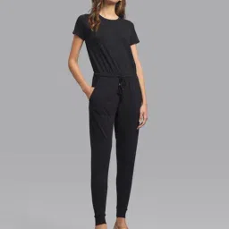 Beverly Hills Polo Club Black Regular Fit Jumpsuit-image-6