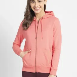 Jockey Peach Regular Fit Hoodie-image-66