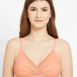 Wacoal Peach Under Wired Padded Plunge Bra-picture-7