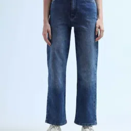 U.S. Polo Assn. Blue High Rise Flared Jeans-picture-28