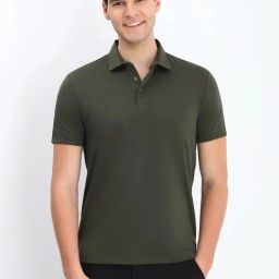 Allen Solly Green Regular Fit Polo T-Shirt-image-85
