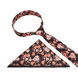 Tossido Multi Printed Necktie and Pocket Square Set For Men image 2