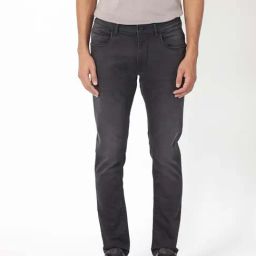 Rare Rabbit Black Slim Fit Fit Solid Jeans-picture-48