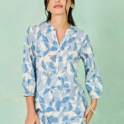 Styli Blue Printed Tunic-image-21