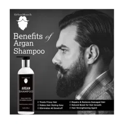 UrbanMooch Argan Shampoo - 200 ml image 3