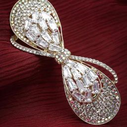 Panash Embellished French Barrette Tic Tac Hair Clip-image-54