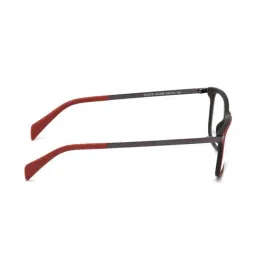 Diesel Red Rectangular Eye Frames for Men image 4