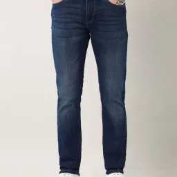 Ad By Arvind Blue Slim Fit Jeans-picture-49