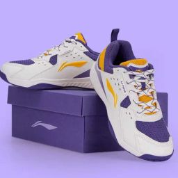 Li-Ning Men's Ultra Force White Indoor Court Shoes-image-99
