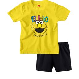 TRIANGLETEES Unisex Kids Printed T-shirt with Shorts-image-59