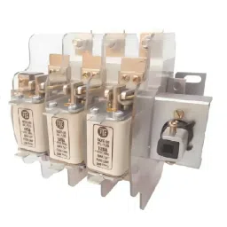 FTC 100 Amp TPN 00 DIN Type Open Fuse Switch Disconnector with Fuse, SDF-100/00-15