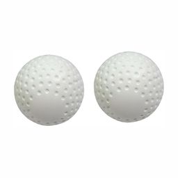 HackerX 2-Pcs Pebbled Round Hockey Balls-72
