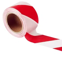 SINGHAL 3 inch x 1000 ft White And Red Non-Adhesive Warning Tape- Pack of 4 Pcs-image-29
