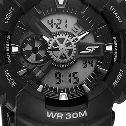 Sonata Men Dial & Straps Analogue and Digital Watch 77137PP04 image 4