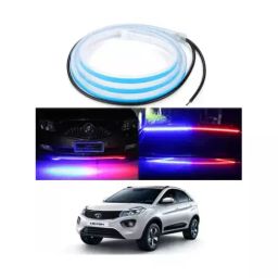Cartronics 120cm Police strip Type Led  Red Blue  For TATA Nexon-image-77