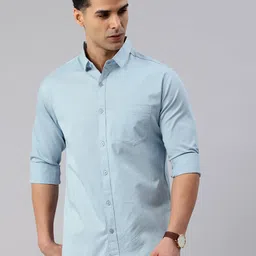 Majestic Man Men Comfort Slim Fit Pure Cotton Casual Shirt-picture-35