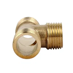 Generic 12.7 mm(1/2Inch) T Shape Equal Pipe Connecting Fitting Jointer image 2