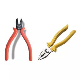 Sky Blue SBE_PLIER_COMBOS_COMBO_659 7.8 Inch Steel Lineman Plier (Pack of 2)-image-0