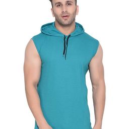 Blisstone Hooded Neck Slim Fit Cotton Casual T-shirt-picture-14
