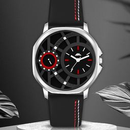 DOUBLERUN Men Dial & Leather Straps Analogue Multi Function Watch H05NMT-44-23